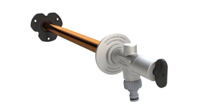 FROSTI® NEW frost-proof outdoor valve, figure 578 03 