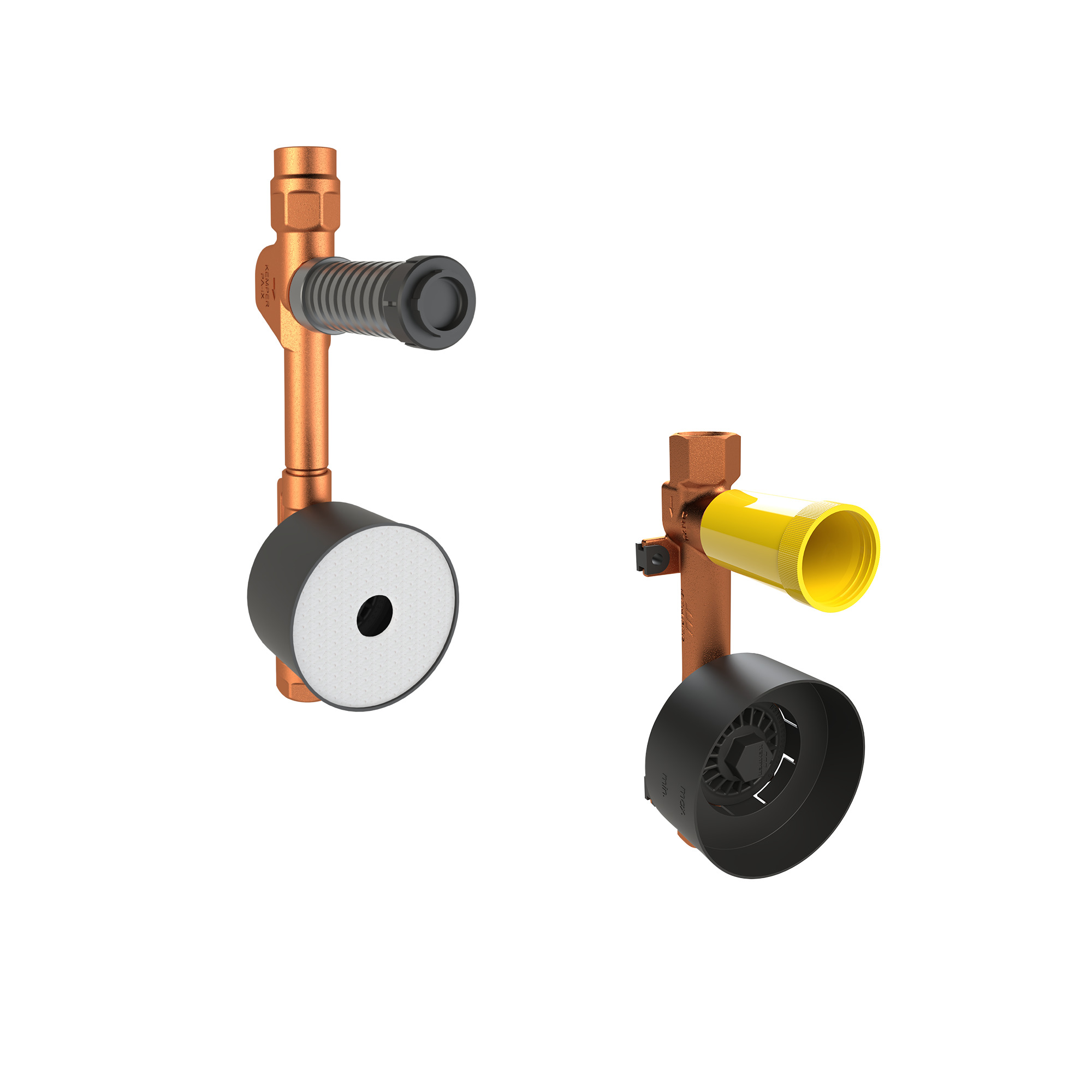 Stop valve water meter combinations