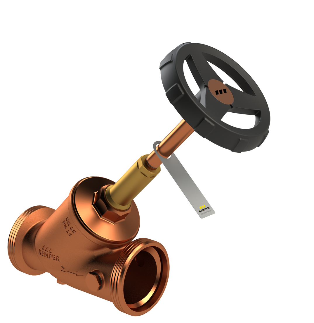 combined stop and antipollution check valve, with plugged drain port, union thread, figure 160 2G