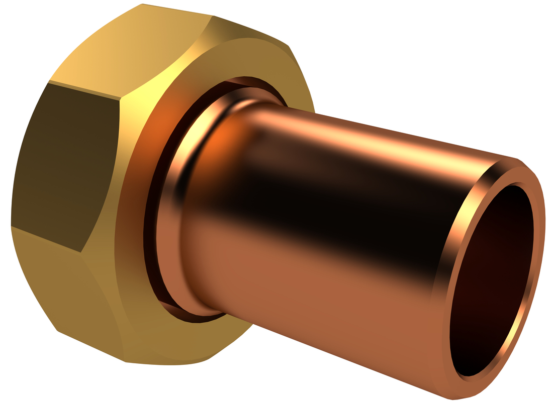 solder / pressfit union connector, figure 476 14