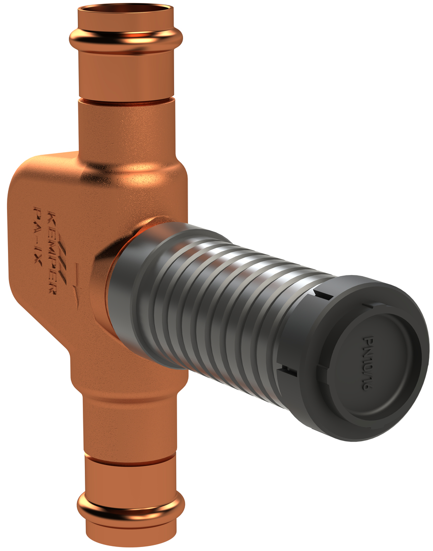 UP-PLUS flush-mounted stop valve, SANPRESS/PROFIPRESS, figure 560 06