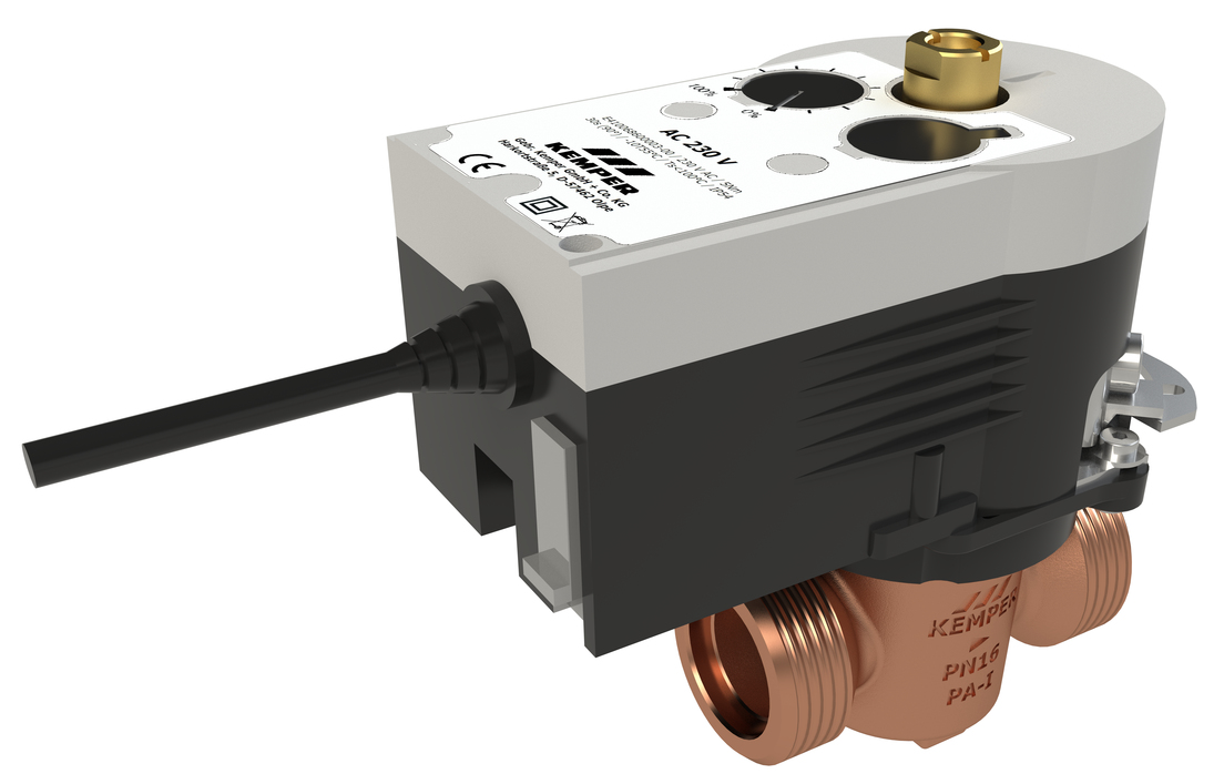 KHS-VAV-PLUS Plnoprůtokový ventil se servopohonem 230 V, Figur 686 04