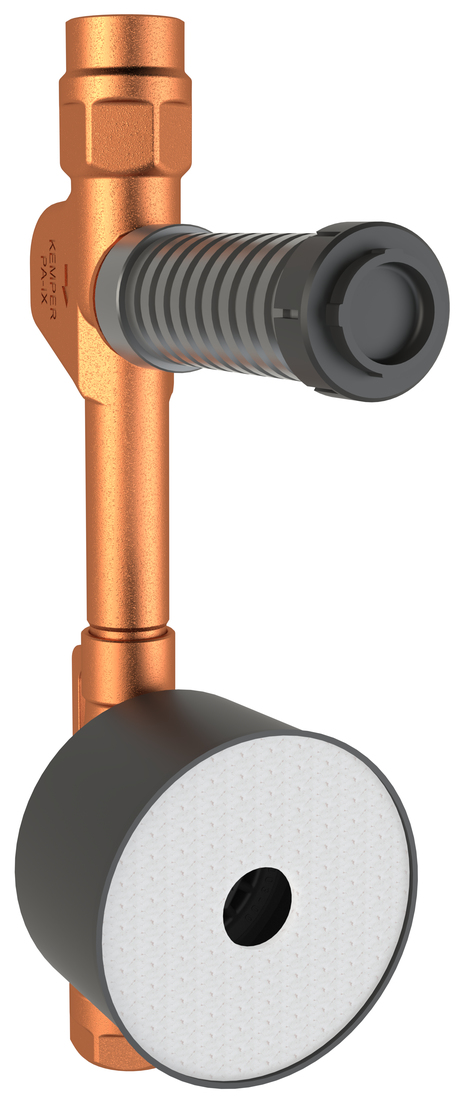 CLASSIC afsluiter-watermeter-combinatie HWW-model 153 mm, figuur 855 27 020