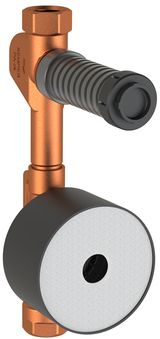 CLASSIC afsluiter-watermeter-combinatie HWW-model 130 mm, figuur 855 27 220