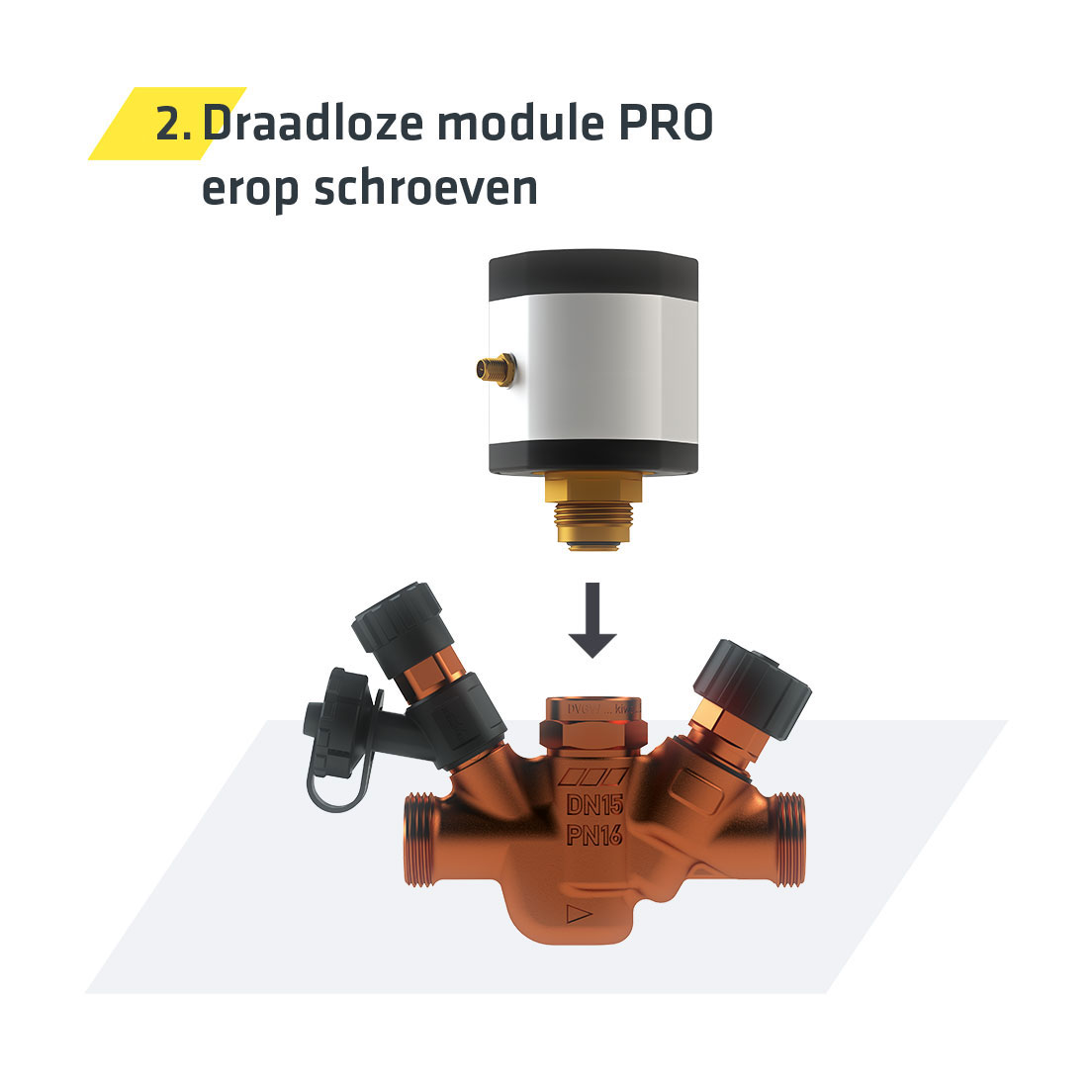 Upgrade Multi-Therm-Pro – draadloze module Multi-Therm-Pro erop schroeven | Kemper Group